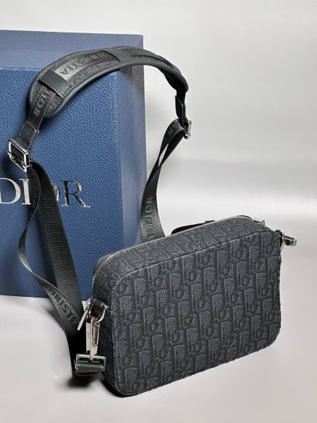 МУЖСКАЯ СУМКА МЕССЕНДЖЕР CHRISTIAN DIOR  68013 фото анонса