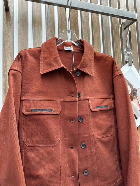 КУРТКА ДЖИНСОВКА BRUNELLO CUCINELLI  69974 фото анонса