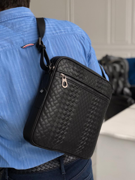 МУЖСКАЯ СУМКА МЕССЕНДЖЕР BOTTEGA VENETA 12772 фото анонса