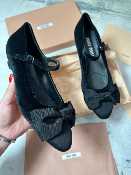БАЛЕТКИ MIU MIU  75772 фото анонса