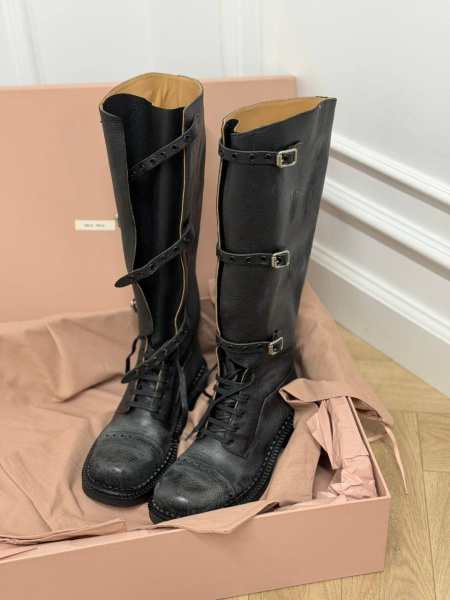 САПОГИ MIU MIU  81629 фото анонса