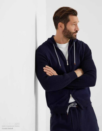 МУЖСКАЯ ТОЛСТОВКА BRUNELLO CUCINELLI  71155 детальное фото товара