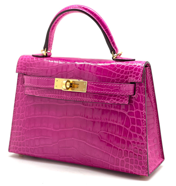 СУМКА HERMES KELLY 20 MINI ручная работа 55536 фото анонса