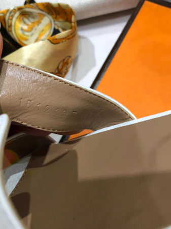 ШЛЕПКИ HERMES 39634 детальное фото товара