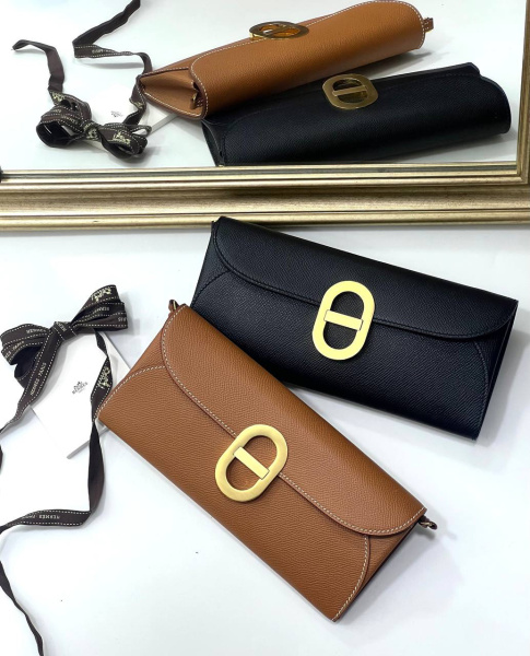 СУМКА HERMES CHAINE D'ANCRE WALLET TO GO 65116 фото анонса