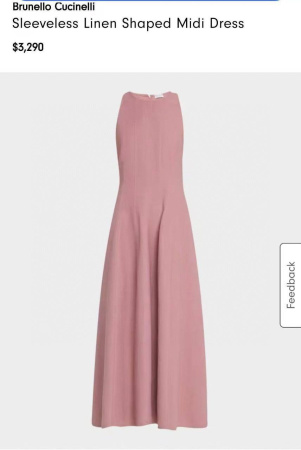 ПЛАТЬЕ BRUNELLO CUCINELLI  76442 детальное фото товара