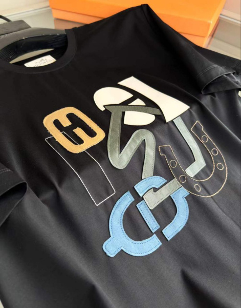 МУЖСКАЯ ФУТБОЛКА HERMES  77387 фото анонса