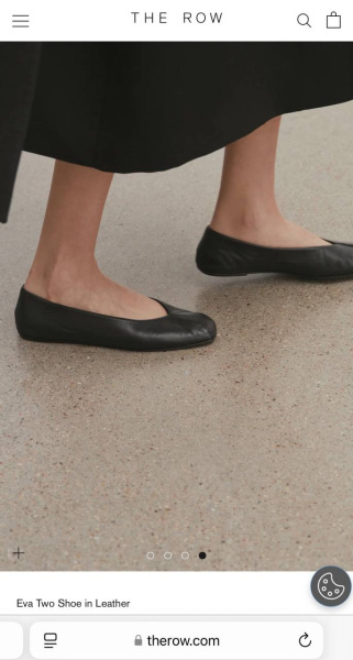 БАЛЕТКИ THE ROW  73496 фото анонса