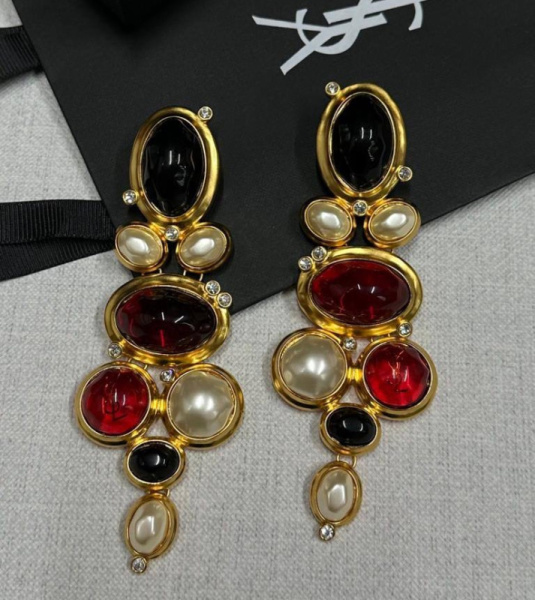 СЕРЬГИ SAINT LAURENT 