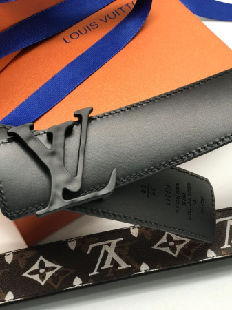 РЕМЕНЬ МУЖСКОЙ LOUIS VUITTON двухсторонний 36888 детальное фото товара