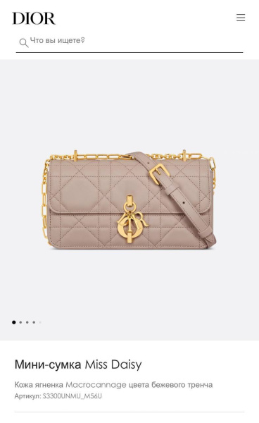 СУМКА CHRISTIAN DIOR  69665 фото анонса