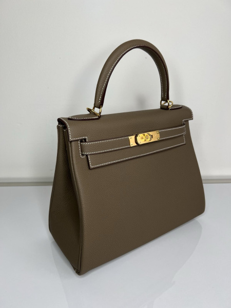 СУМКА HERMES KELLY 28 ручная работа 56102 фото анонса