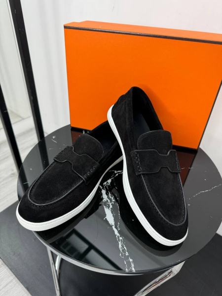 МУЖСКИЕ ЛОФЕРЫ HERMES  78083 фото анонса
