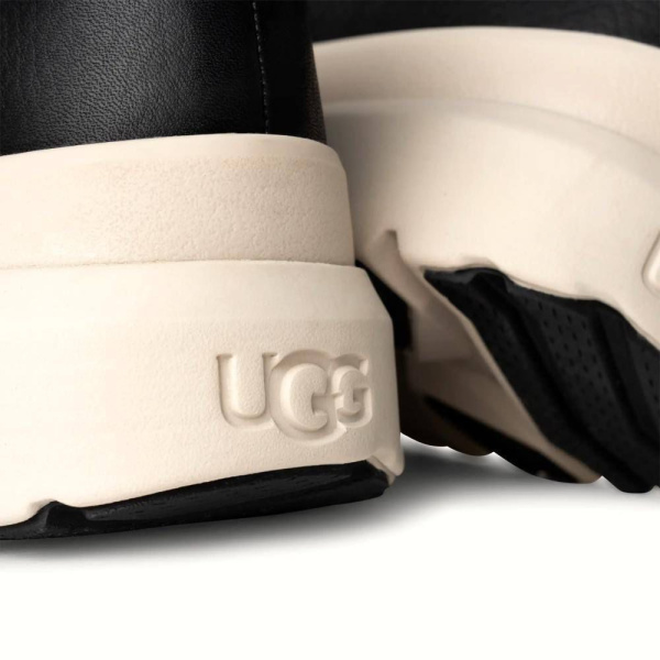 МУЖСКИЕ УГГИ UGG MEMS TASMAN HYBRID LEATHER BLACK  72603 фото анонса