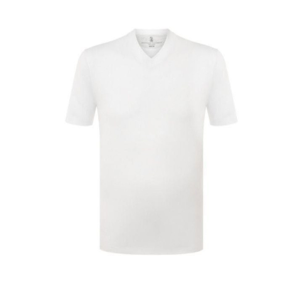 МУЖСКАЯ ФУТБОЛКА BRUNELLO CUCINELLI  60795 фото анонса