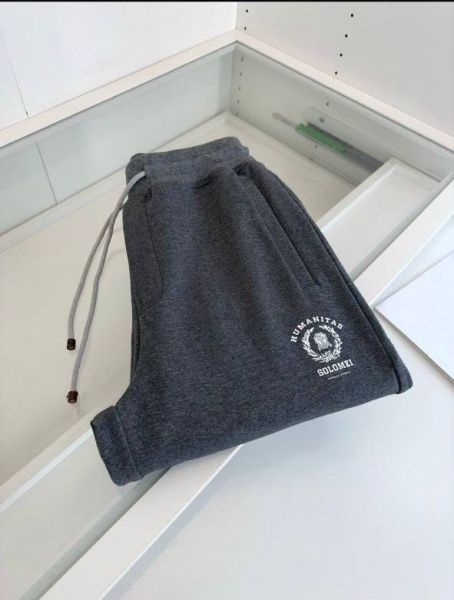 МУЖСКИЕ БРЮКИ СПОРТИВНЫЕ BRUNELLO CUCINELLI  66272 фото анонса