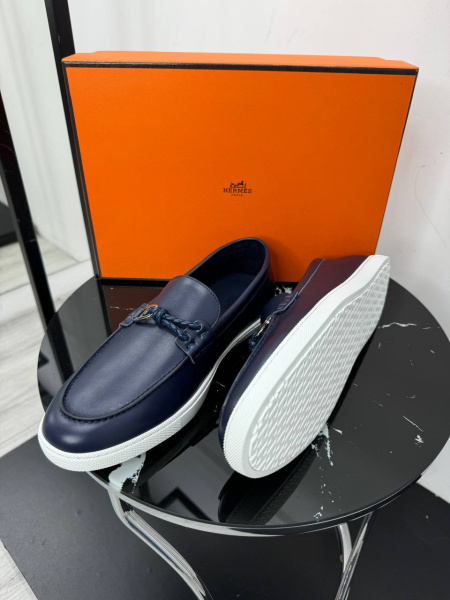 МУЖСКИЕ ЛОФЕРЫ HERMES  78689 фото анонса
