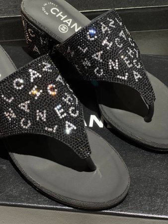 ШЛЕПКИ CHANEL  68535 детальное фото товара