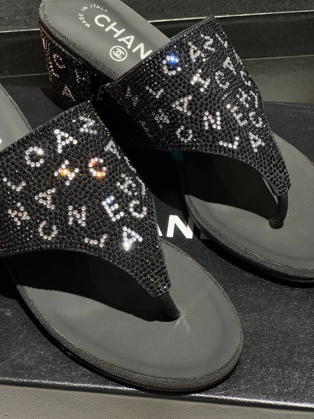 ШЛЕПКИ CHANEL  68535 фото анонса