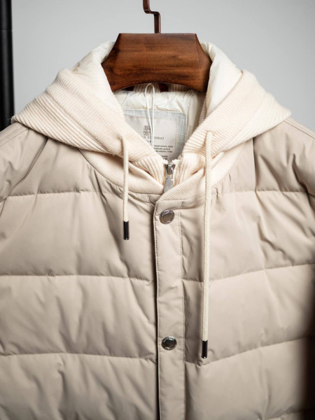 МУЖСКОЙ ПУХОВИК BRUNELLO CUCINELLI  80947 фото анонса