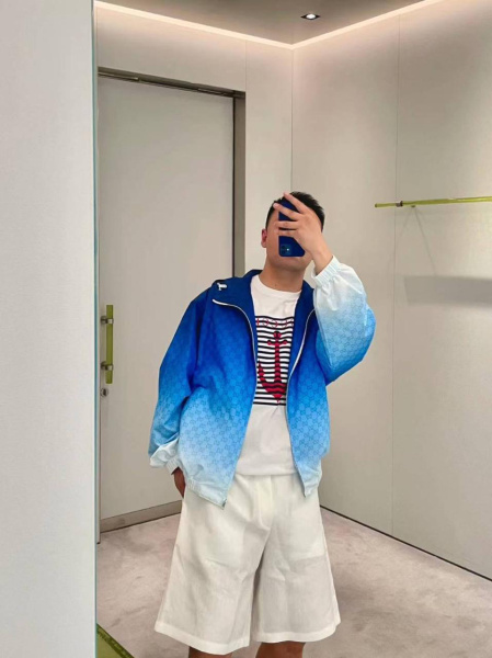 МУЖСКАЯ ВЕТРОВКА GUCCI  78769 фото анонса