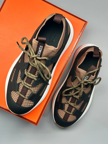 МУЖСКИЕ КРОССОВКИ HERMES  77495 фото анонса