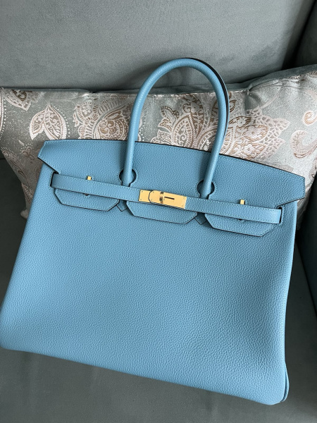 СУМКА HERMES BIRKIN 35 ручная работа 46244 фото анонса
