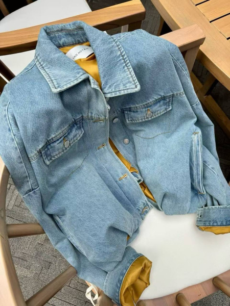 КУРТКА ДЖИНСОВКА DRIES VAN NOTEN  75709 фото анонса