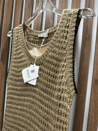 ПЛАТЬЕ BRUNELLO CUCINELLI  60711 детальное фото товара