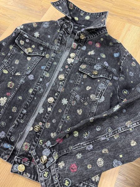 КУРТКА ДЖИНСОВКА CHANEL  81477 фото анонса