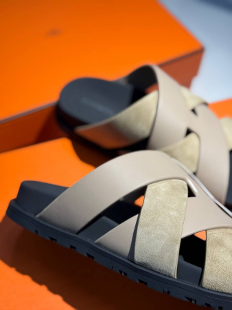 ШЛЕПКИ HERMES  77137 детальное фото товара