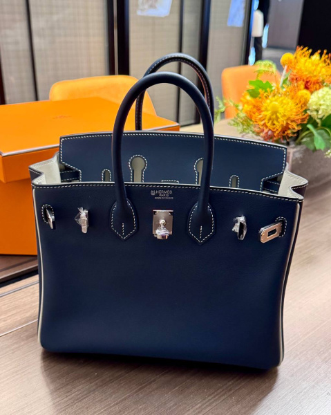 СУМКА HERMES BIRKIN 25 SWIFT  72914 фото анонса