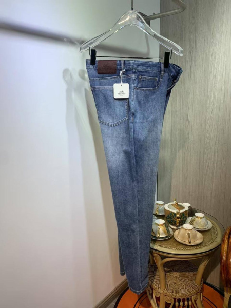 МУЖСКИЕ ДЖИНСЫ HERMES  74973 фото анонса