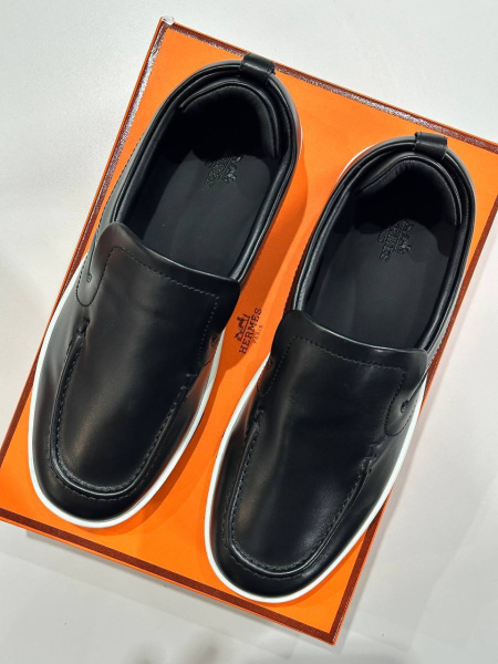 МУЖСКИЕ ЛОФЕРЫ HERMES  76137 фото анонса