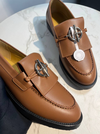 ЛОФЕРЫ HERMES  76233 детальное фото товара