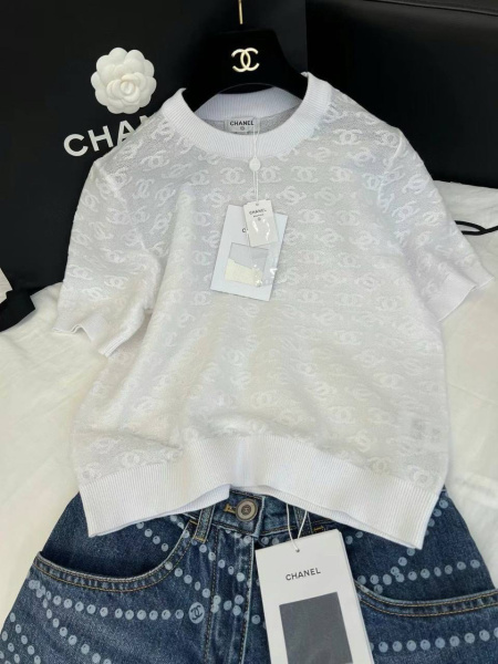 ФУТБОЛКА CHANEL  76419 фото анонса