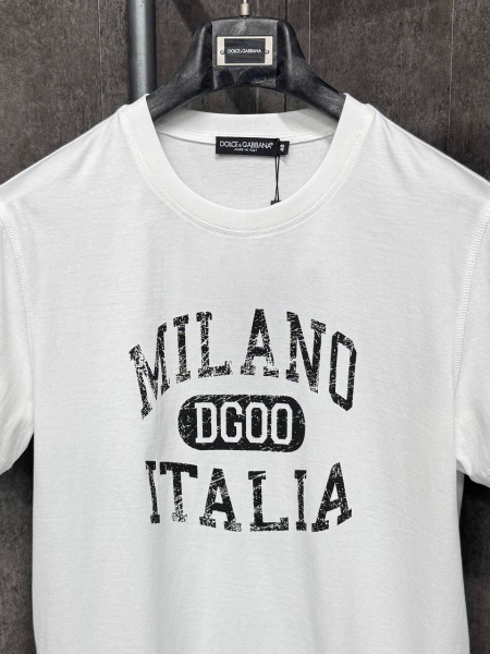 МУЖСКАЯ ФУТБОЛКА DOLCE & GABBANA  77403 фото анонса