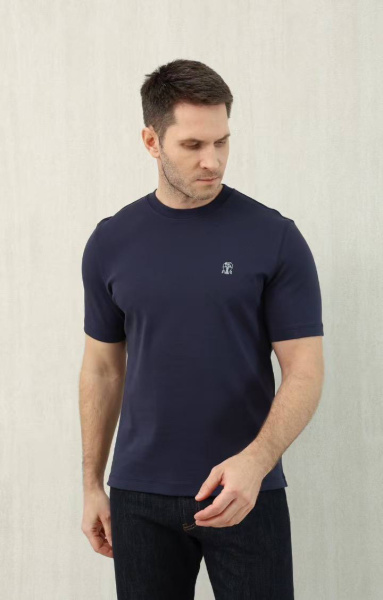 МУЖСКАЯ ФУТБОЛКА BRUNELLO CUCINELLI  73463 фото анонса