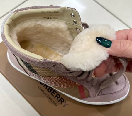 КРОССОВКИ BURBERRY 53250 детальное фото товара