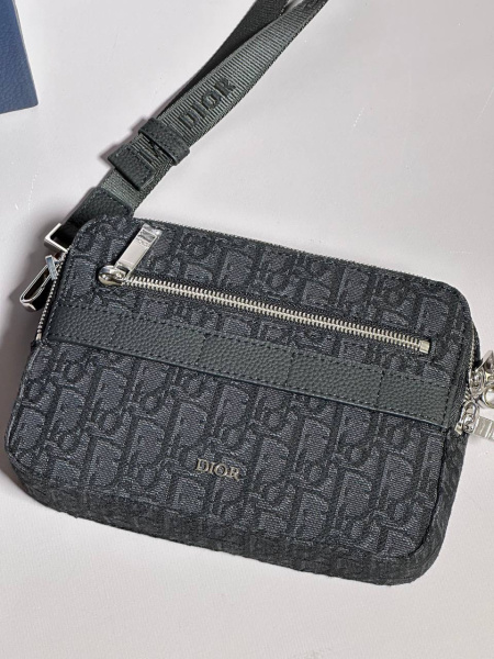 МУЖСКАЯ СУМКА МЕССЕНДЖЕР CHRISTIAN DIOR  68013 фото анонса