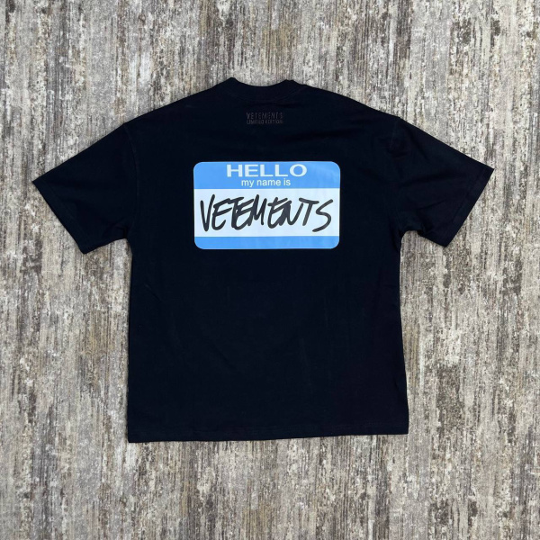МУЖСКАЯ ФУТБОЛКА VETEMENTS  68496 фото анонса