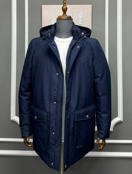 МУЖСКОЙ ПУХОВИК BRUNELLO CUCINELLI  72076 фото анонса