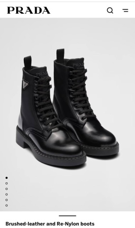 БОТИНКИ PRADA  63240 детальное фото товара