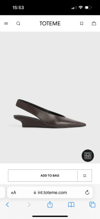 ТУФЛИ TOTEME  73500 детальное фото товара