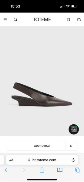 ТУФЛИ TOTEME  73500 фото анонса