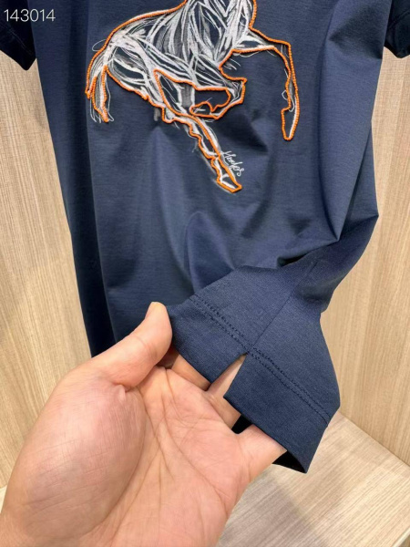 МУЖСКАЯ ФУТБОЛКА HERMES  73688 фото анонса