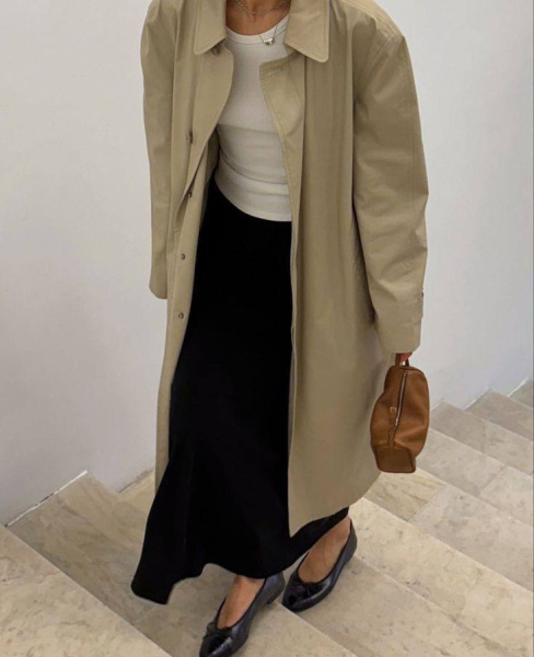 ТРЕНЧ ПЛАЩ TOTEME  79882 фото анонса