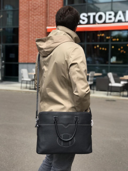 МУЖСКОЙ ПОРТФЕЛЬ HERMES 10610 фото анонса