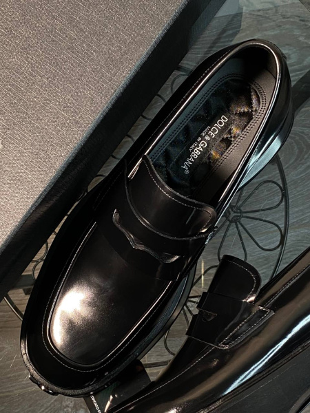 МУЖСКИЕ ЛОФЕРЫ DOLCE&GABBANA  64388 фото анонса