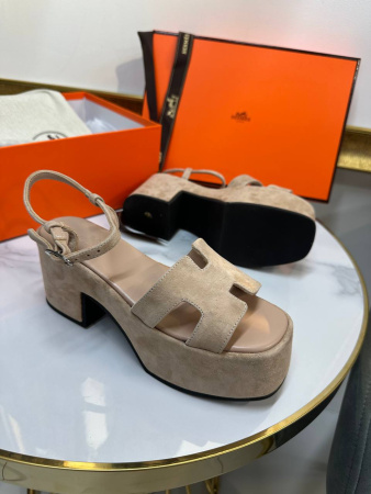 БОСОНОЖКИ HERMES  76383 детальное фото товара